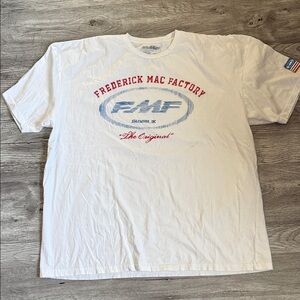 FMF White Graphic Tee